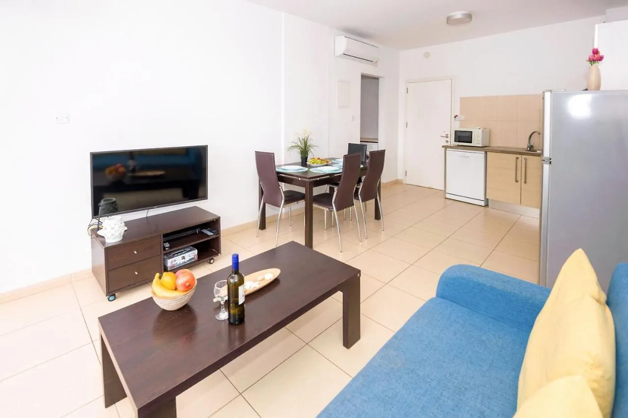 Bliss - Coralli Beachfront Apartment Protaras